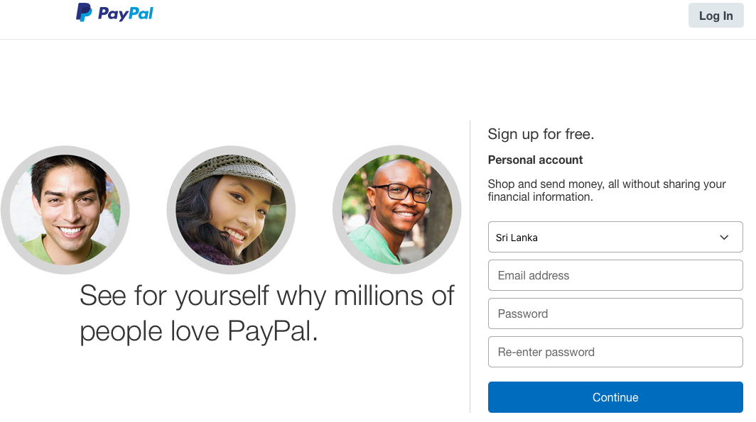 paypal in sri lanka